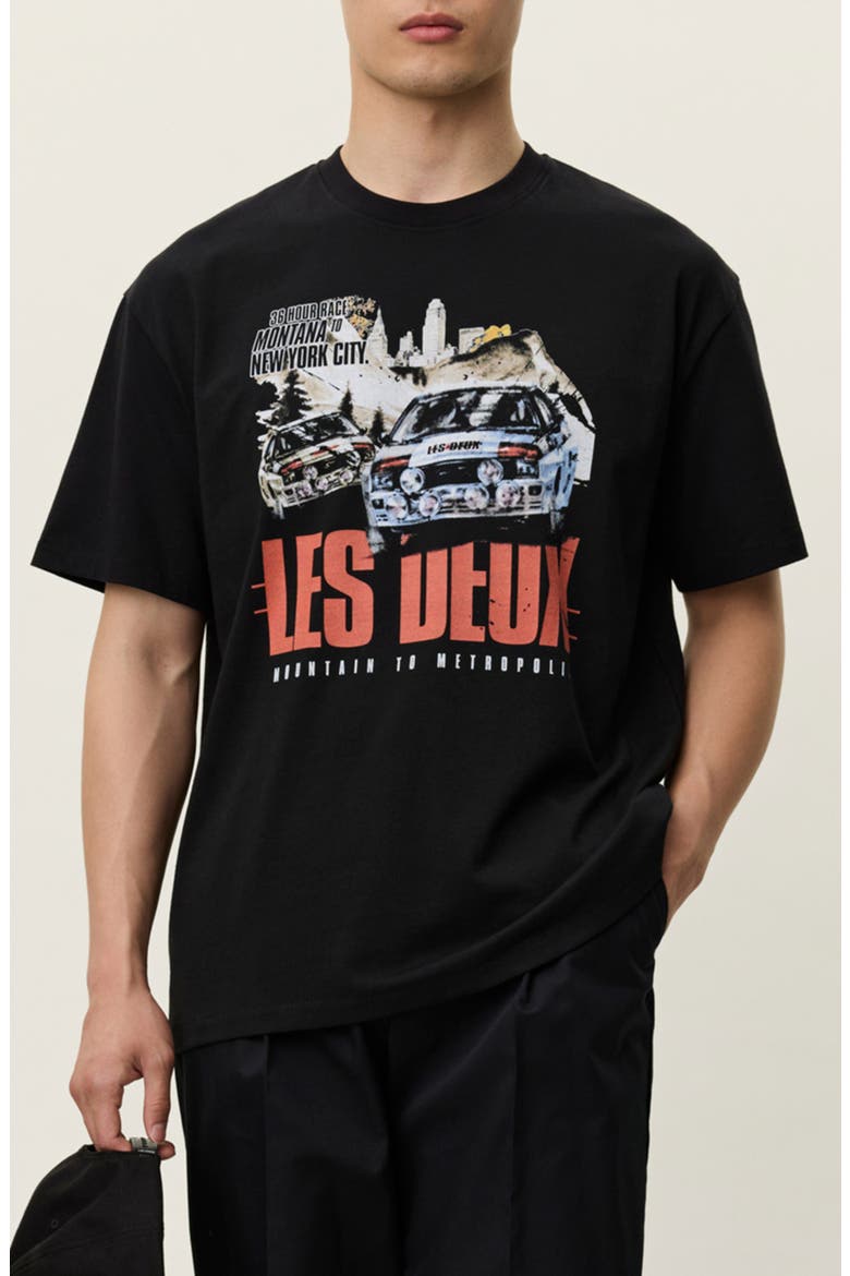 Cole Rally Graphic T-Shirt, Main, color, BLACK
