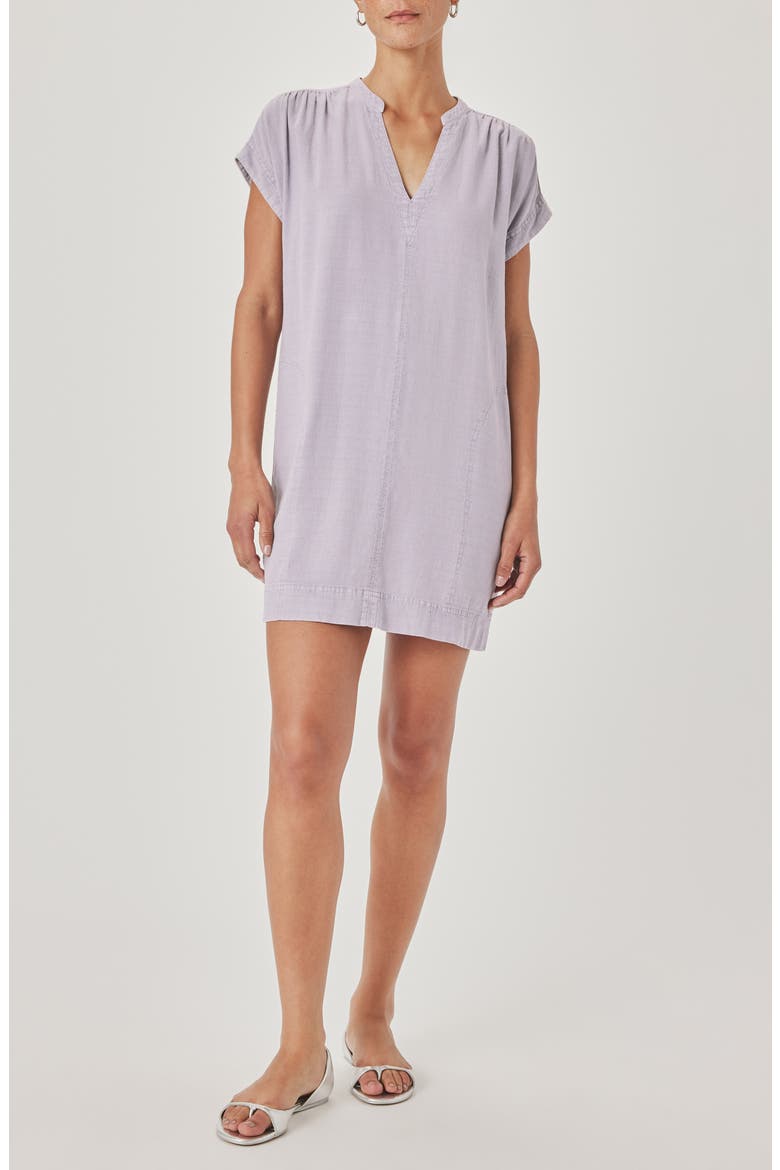 Short Sleeve Shift Dress, Main, color, LAVENDER PURPLE