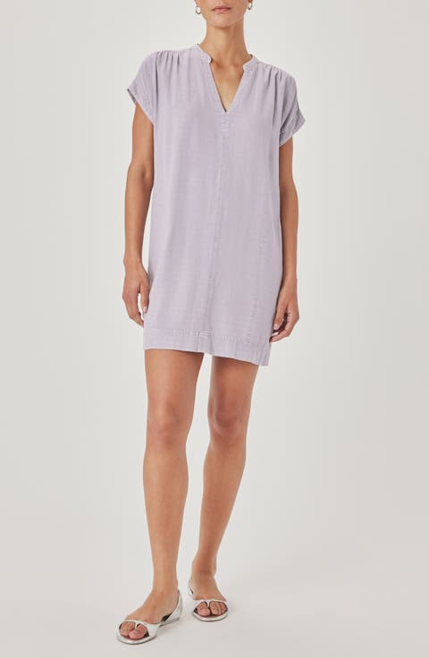 Short Sleeve Shift Dress