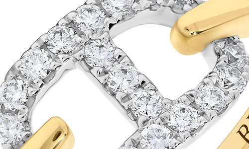 H.j. Namdar 14k Gold Diamond Mariner Link Ring In Gold