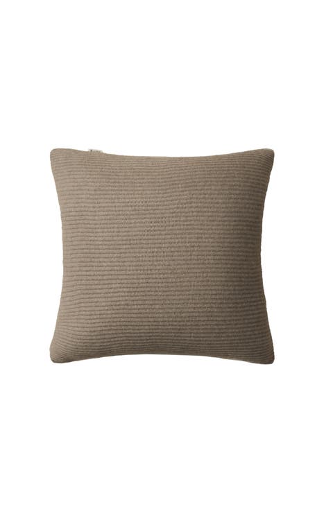 Reversible Cashmere and Silk Pillowcase