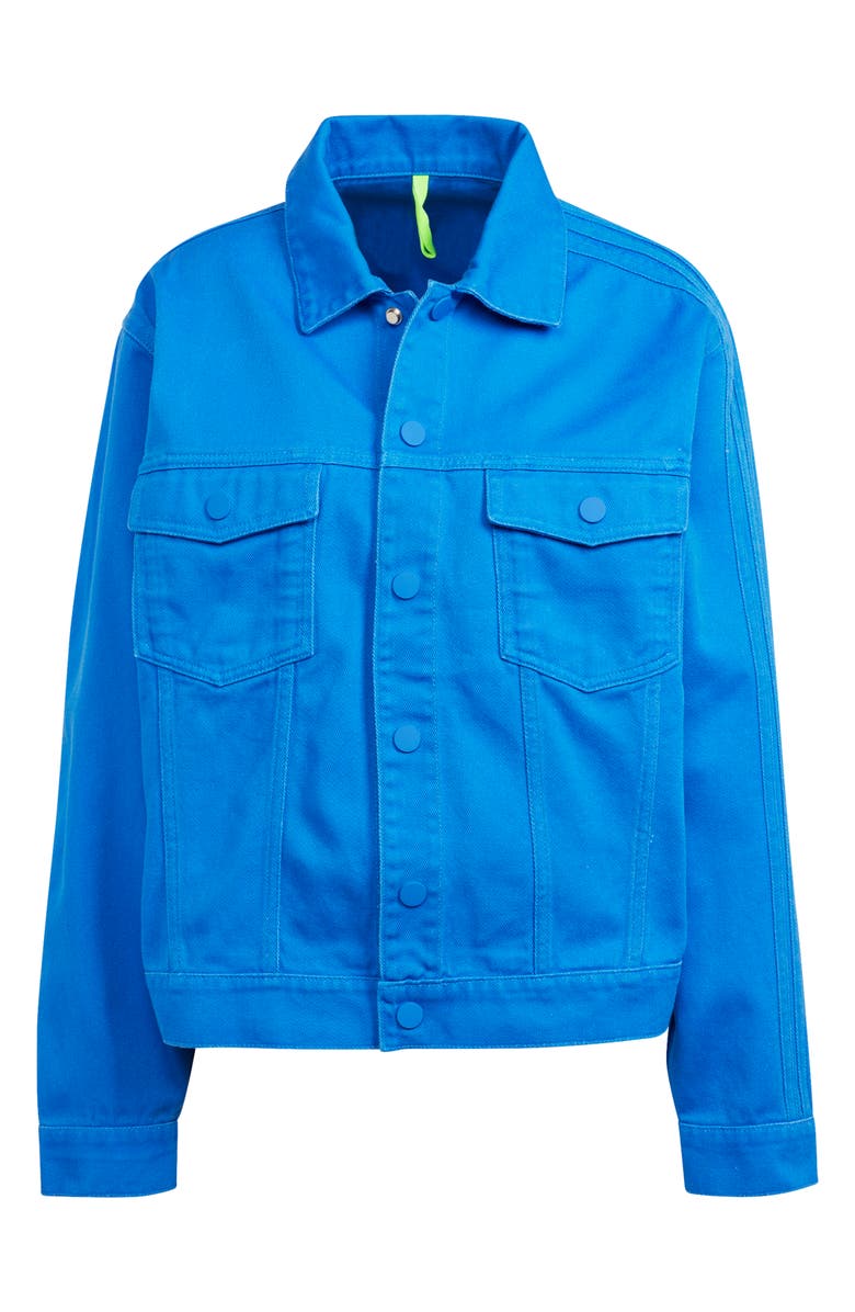 adidas x KSENIASCHNAIDER 3-Stripes Dyed Cotton Twill Jacket, Alternate, color,