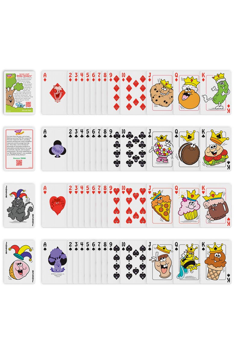 80s Retro Playing Cards, Bonus Collector Card, Alternate, color, Multicolored