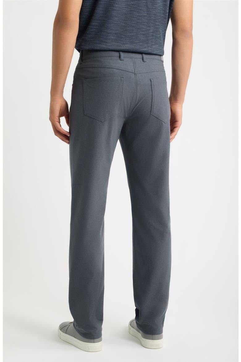 Brevard Performance Flannel Five-Pocket Pants, Alternate, color, IRIDIUM
