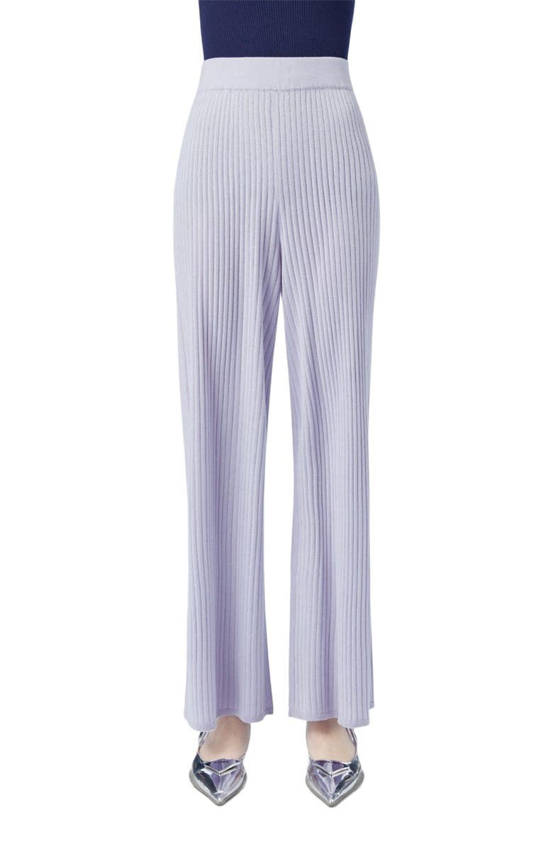 GOBI Mongolian Cashmere Rib-Knit Silk Cashmere Blend Pants, Alternate, color, 