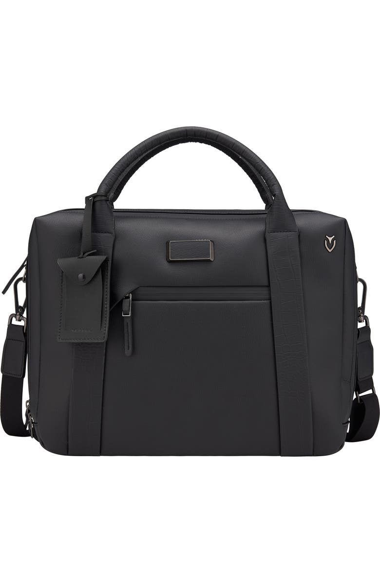 Vessel Signature 2.0 Faux Leather Briefcase, Main, color,