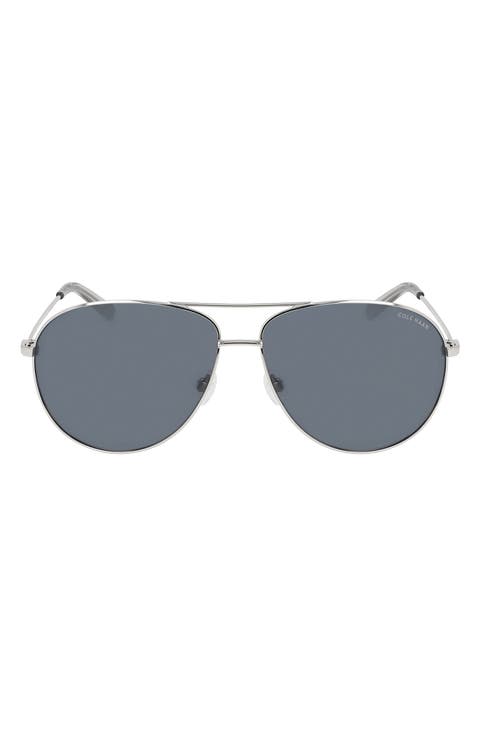 61mm Aviator Sunglasses