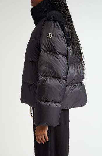 Moncler x Rick Owens Cyclopic Genuine Shearling Trim Down Moncler x Rick Owens Cyclopic Genuine Shearling Trim Down