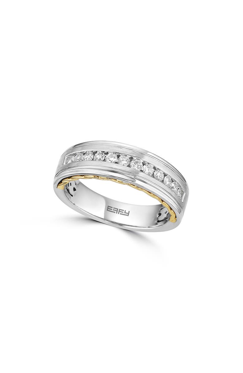 EFFY 14K Gold Channel Set Diamond Band Ring - 0.45ct, Main, color,