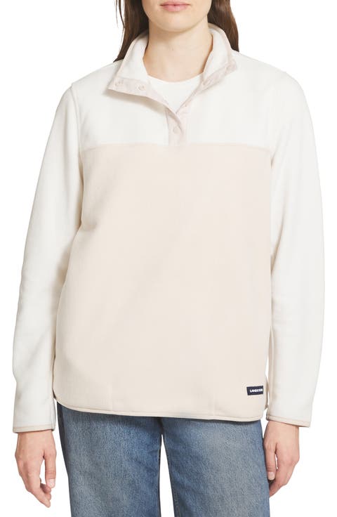 Colorblock Fleece Insulated Pullover Jacket
