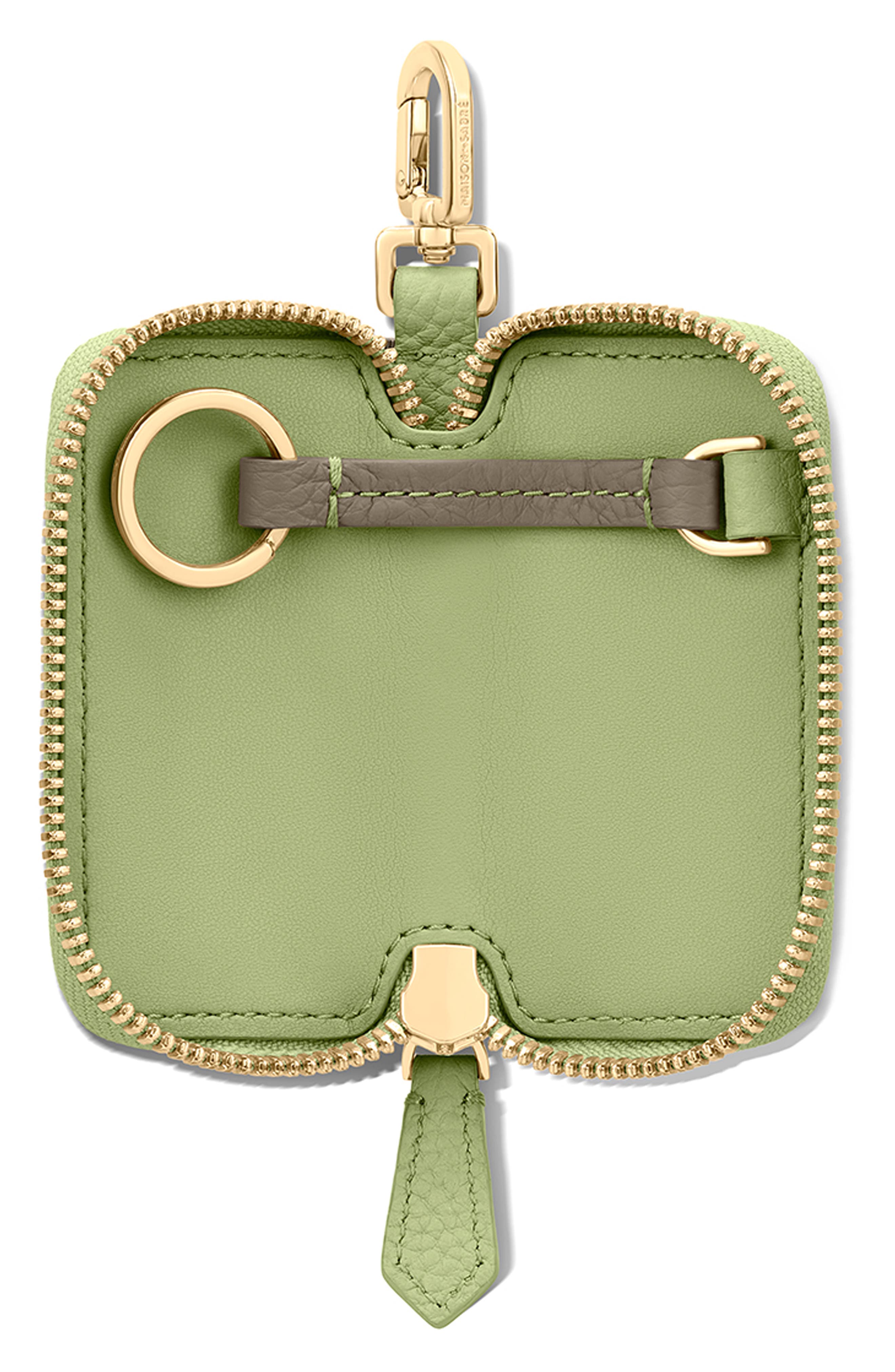 The Key Case Charm, Alternate, color, Cashmere Matcha