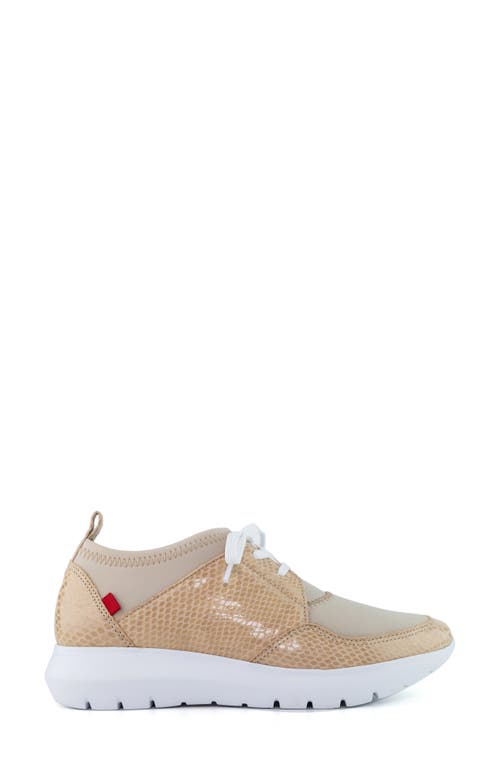 Marc Joseph New York Alaska Street Sneaker In Nude Snake