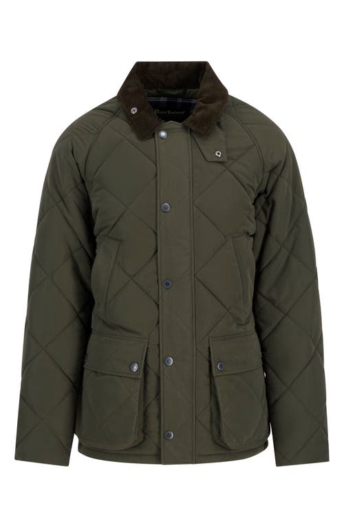 Barbour Bedale Quilted Jacket In Green