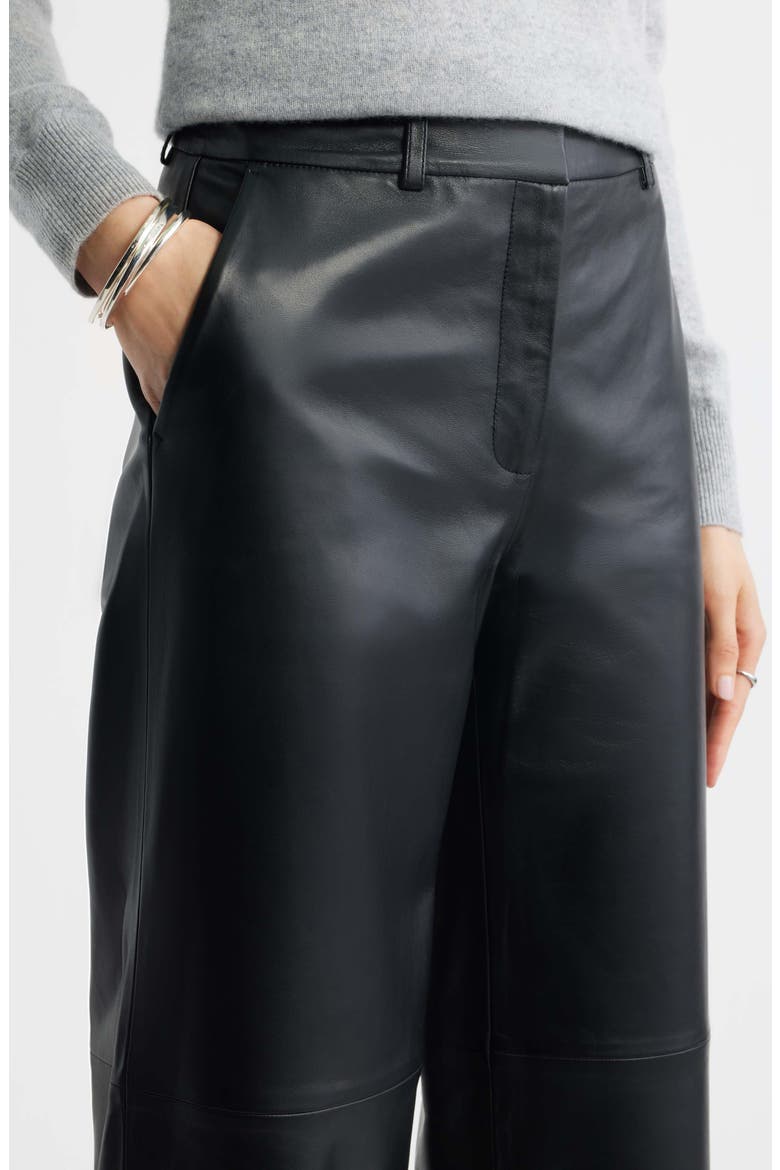 Leather Pants, Alternate, color, BLACK