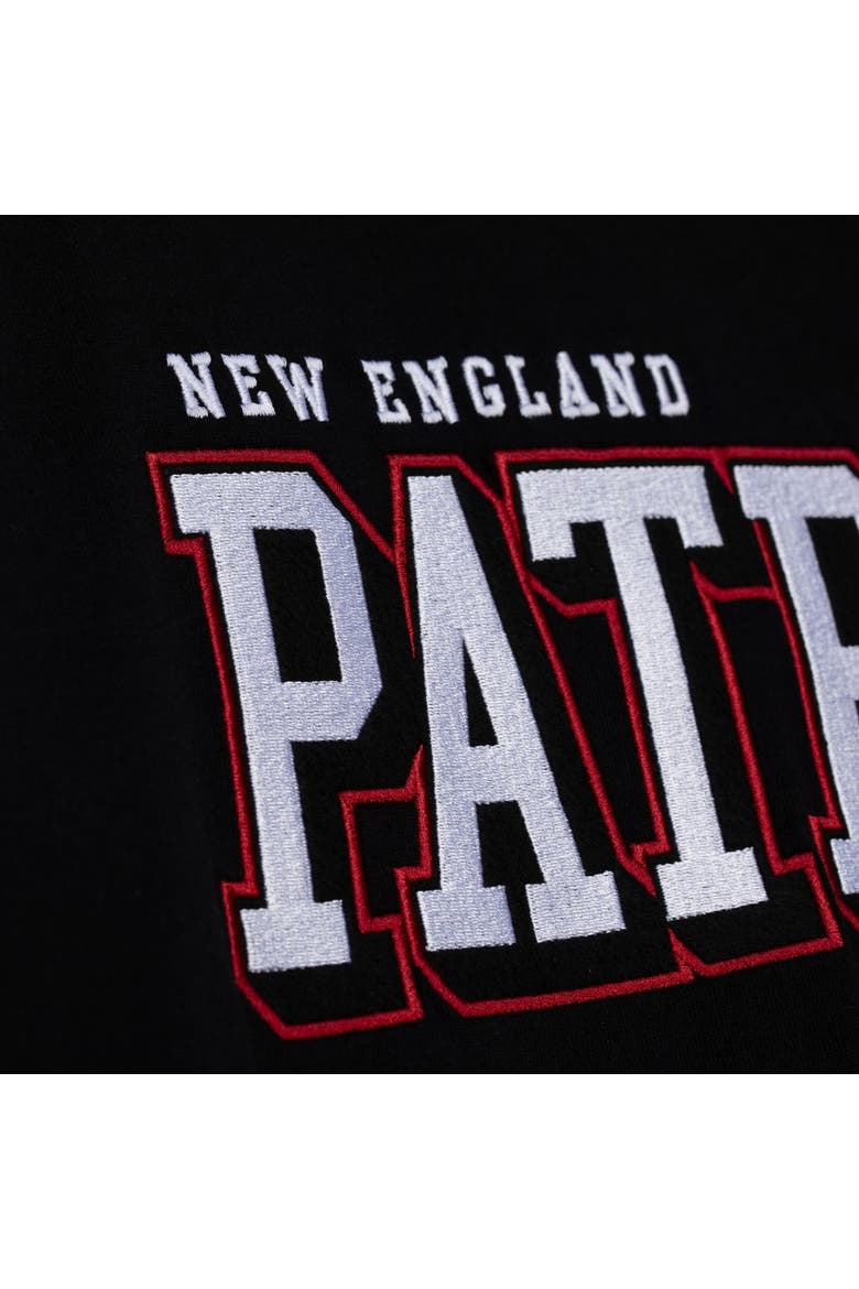 Men's Mitchell & Ness  Black New England Patriots Big & Tall Training Camp Long Sleeve T-Shirt, Alternate, color, Black