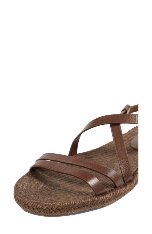 Lk Bennett Indie Espadrille Sandal In Brown