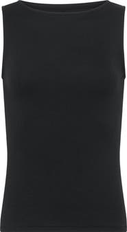 nuuds Slinky Boat Neck Rib Tank