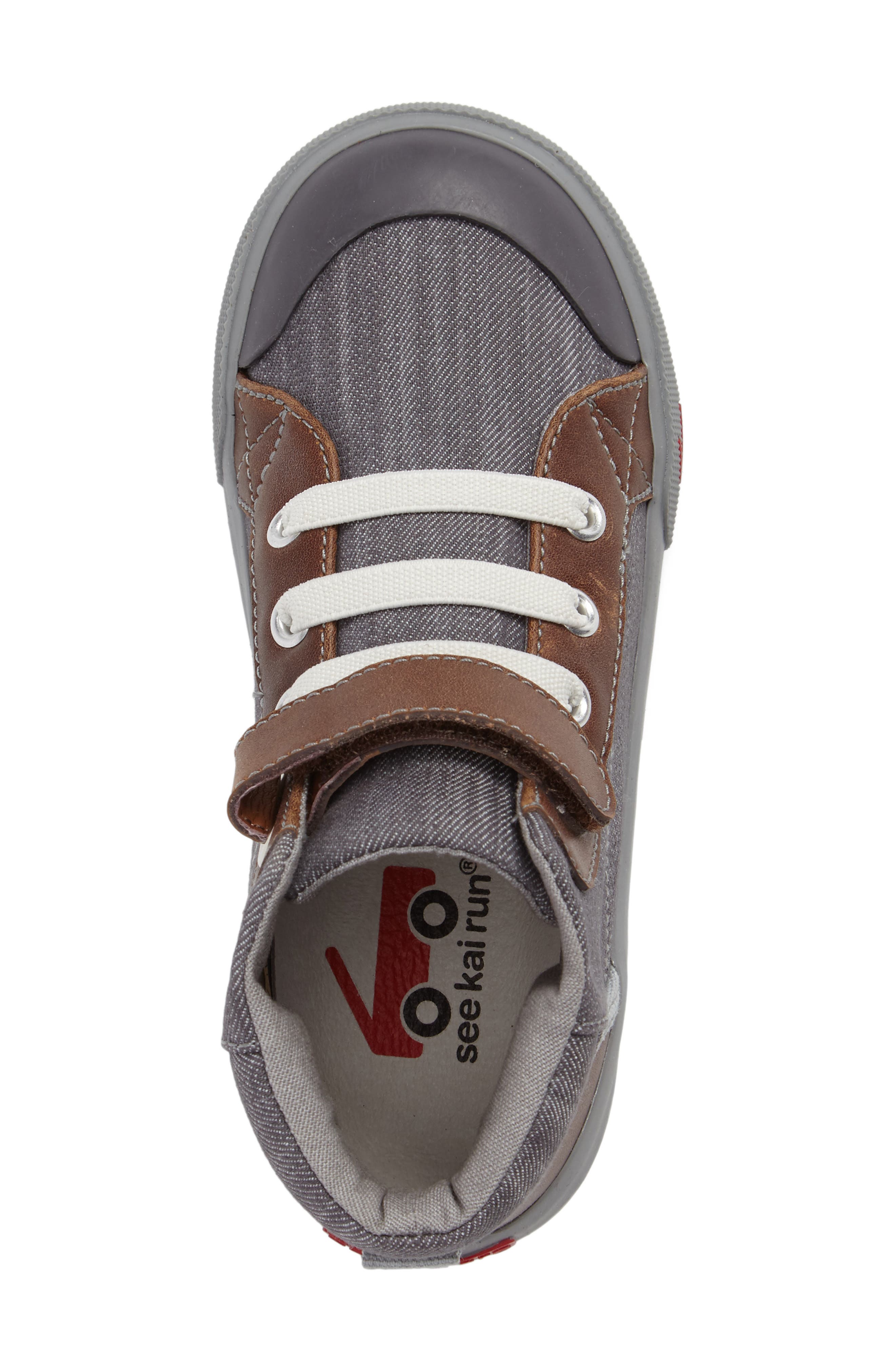Dane Sneaker, Alternate, color, GREY DENIM
