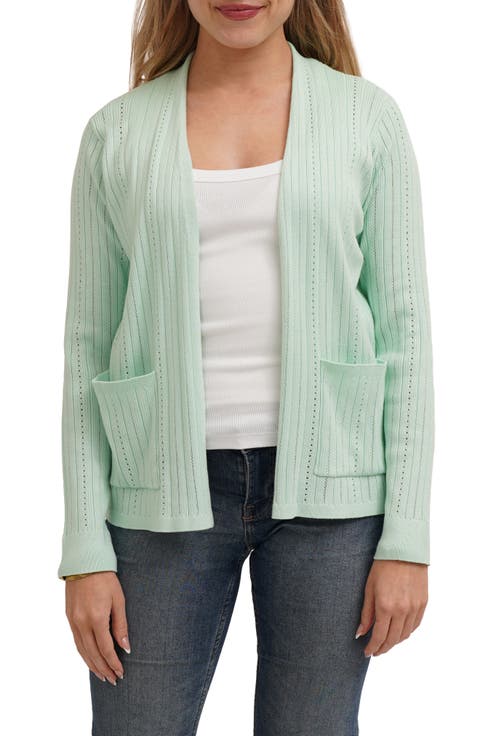 Pointelle Cardigan
