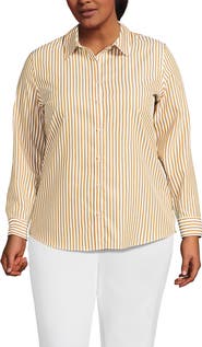 Lands' End No Iron Supima Cotton Long Sleeve Shirt