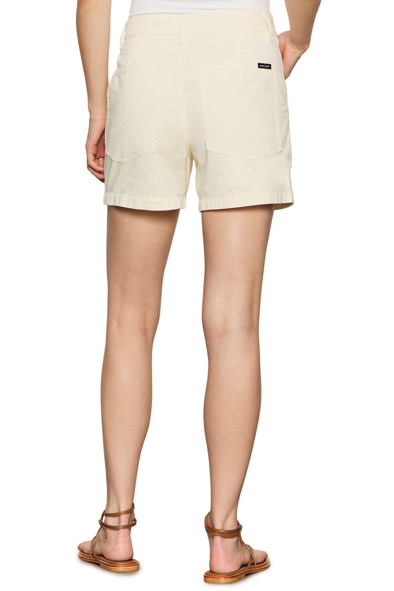 Boyfriend Utility Shorts, Alternate, color, COLLAGEN WHITE