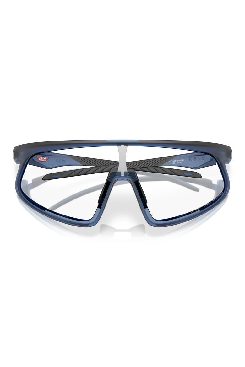 RSLV 149mm Prizm™ Polarized Shield Sunglasses, Alternate, color, GREY