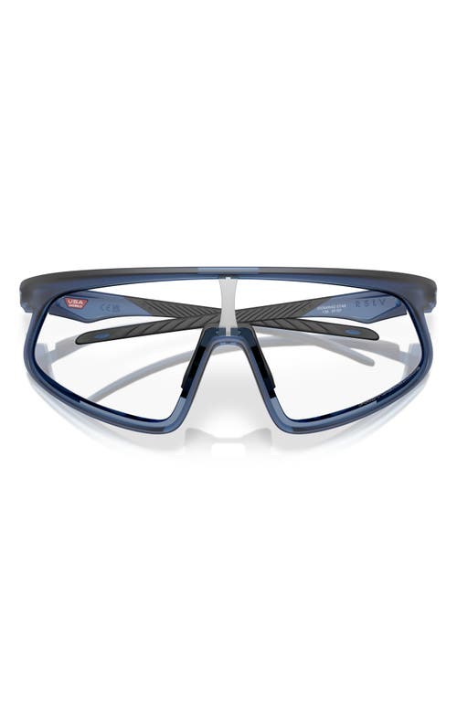 Oakley Rslv 149mm Prizm™ Polarized Shield Sunglasses In Grey