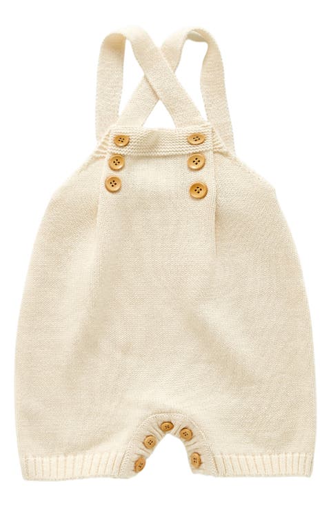 Spencer Knit Cotton Romper (Baby)