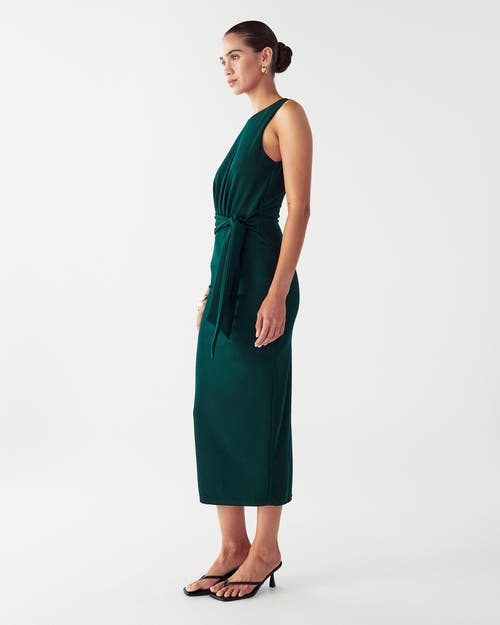 Willa Aleda Midi Dress In Green