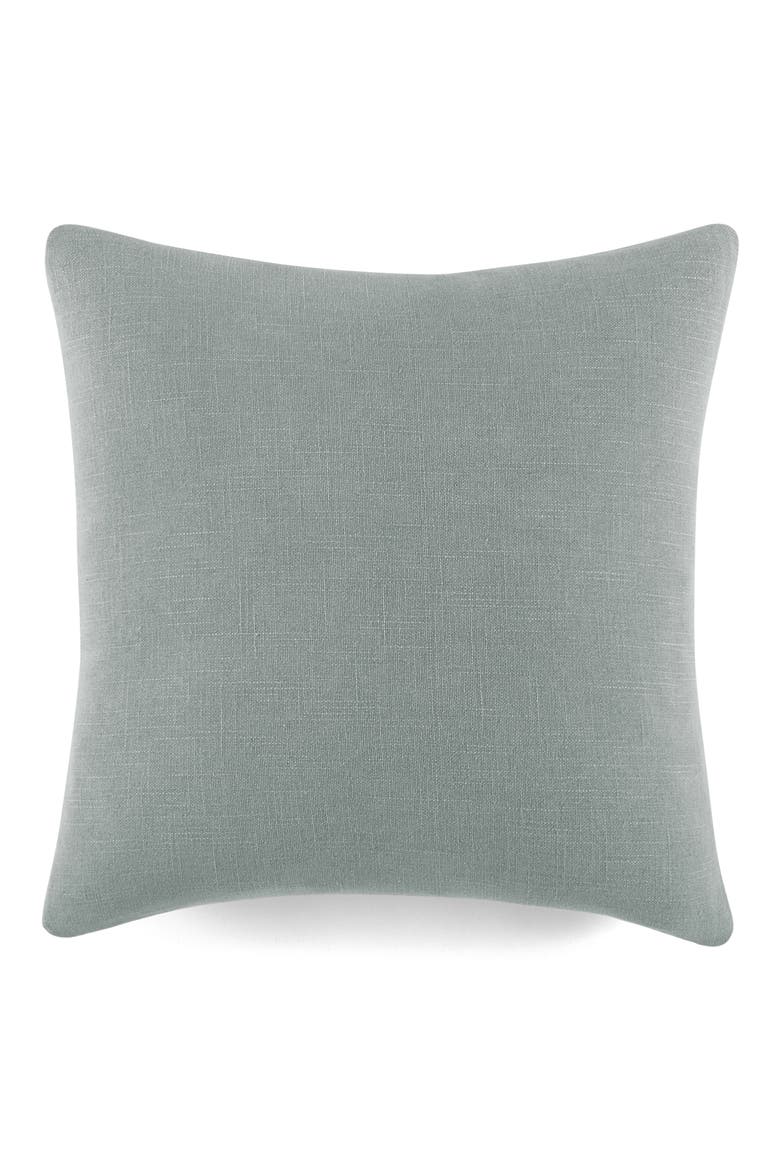Stone Washed Cotton Throw Pillow, Main, color, ARTIC