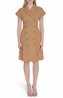 Calvin Klein Double Breasted Sheath Dress