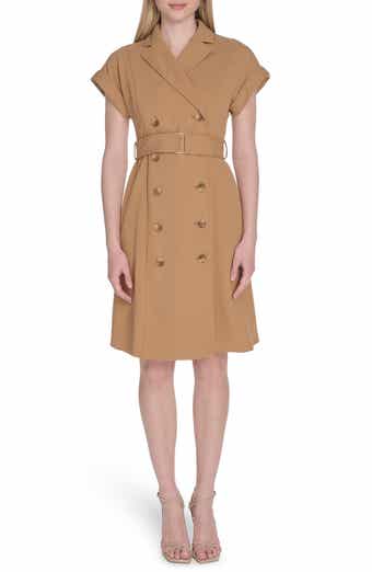 Calvin Klein Double Breasted Sheath Dress