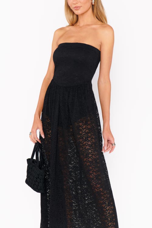 Show Me Your Mumu Diana Drop Waist Dress In Black