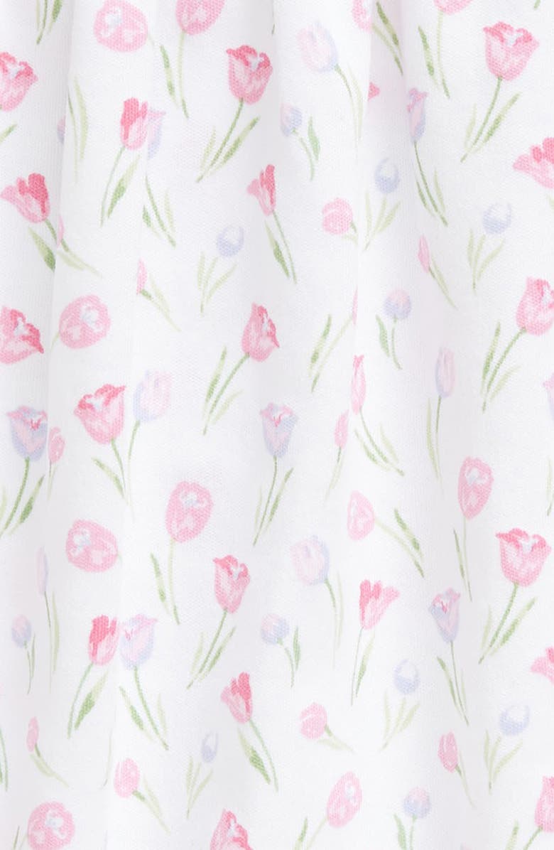 Kissy Kissy Floral Smocked Pima Cotton Romper, Alternate, color, 