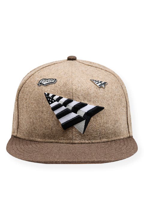 Wool Melton Crown Cap