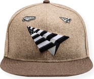 PAPER PLANES Wool Melton Crown Cap