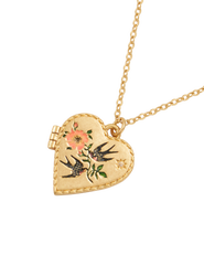 Fable England Swallow Locket