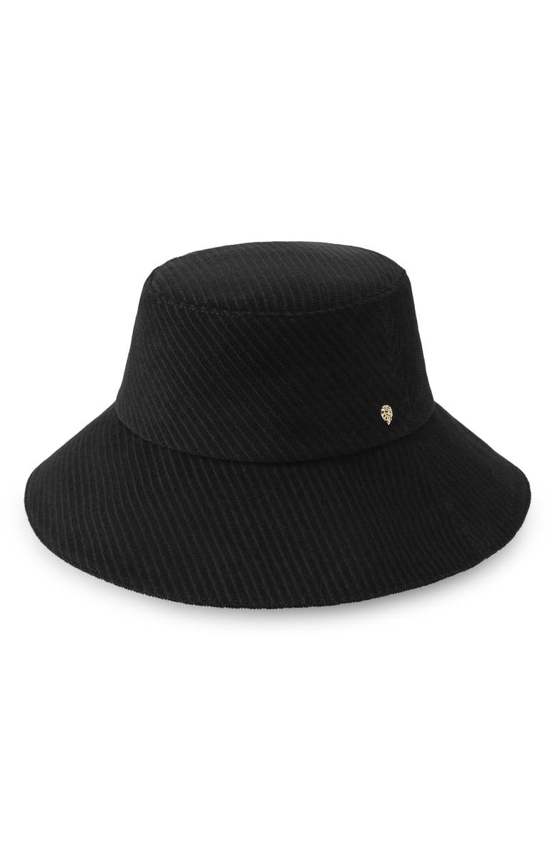 Helen Kaminski Josephine Velvet Bucket Hat, Main, color, 