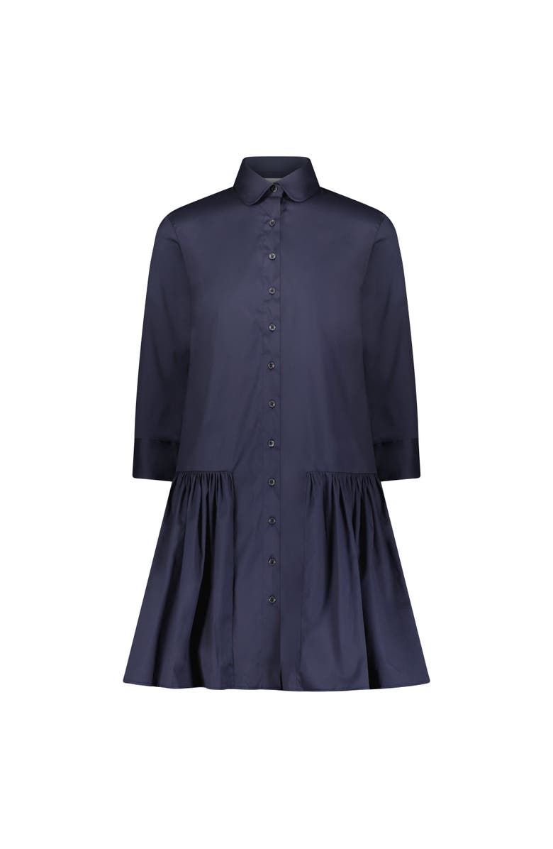 The Shirt The Long Sleeve Drop Waist Shirt Dress, Alternate, color, Navy