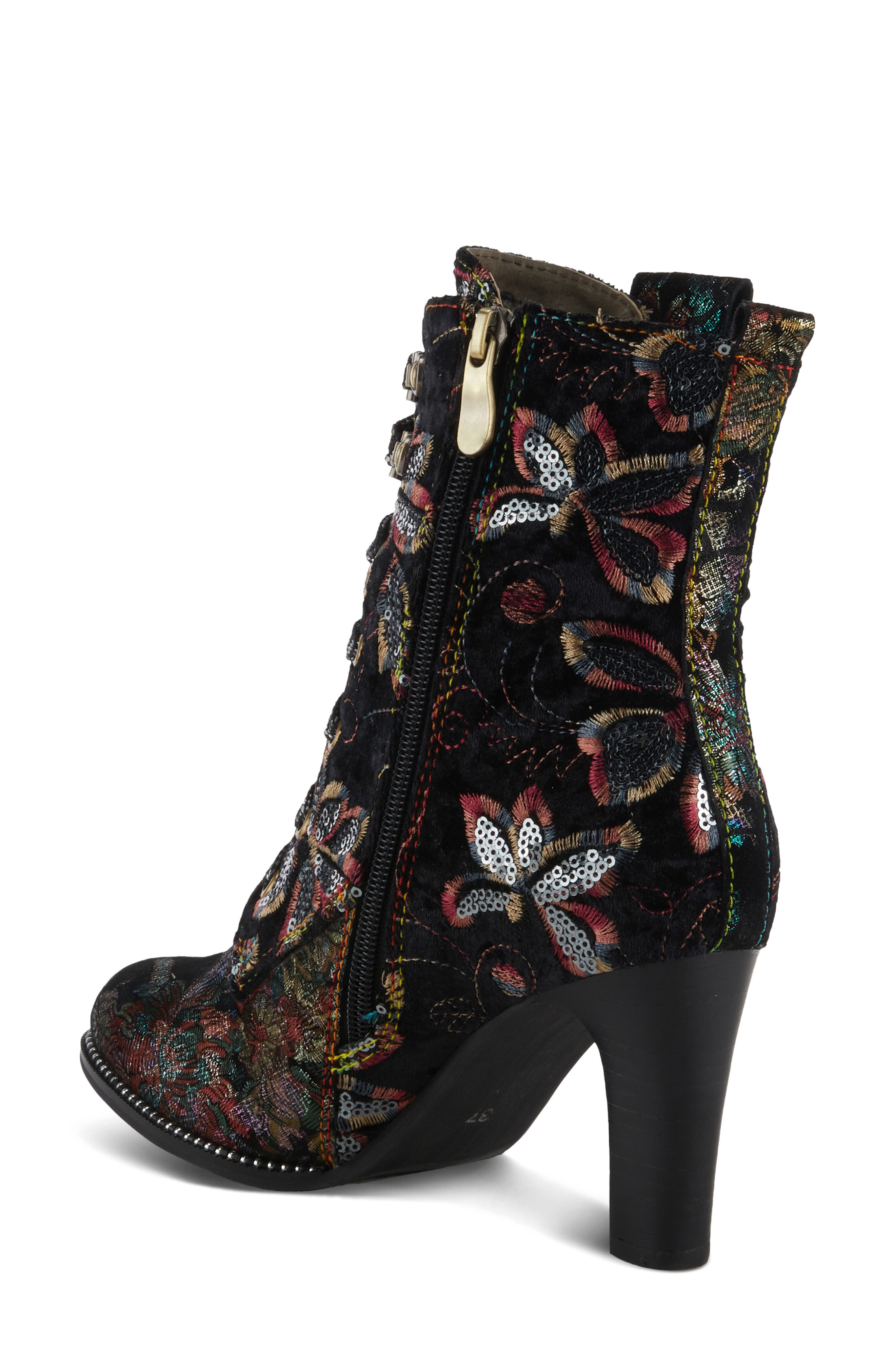 L'Artiste by Spring Step Glisten Bootie, Alternate, color, 