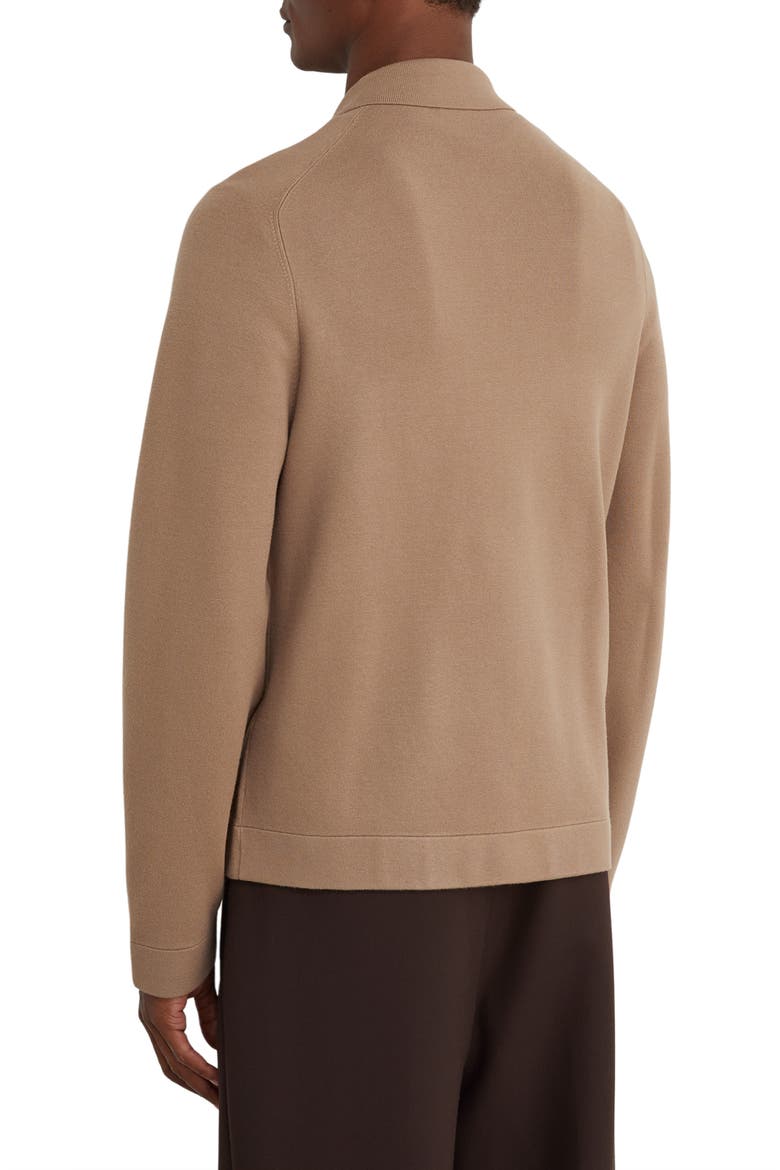 Fleetwood Knitted Jacket, Alternate, color, CAMEL BROWN