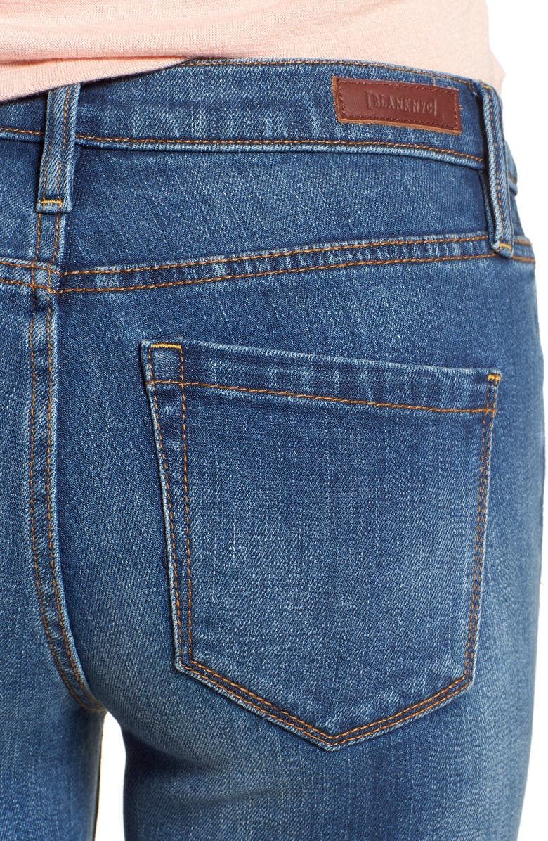 BLANKNYC The Great Jones Raw Hem Skinny Jeans, Alternate, color, 