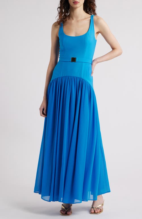 HUTCH HUTCH DROP WAIST SLEEVELESS MAXI DRESS