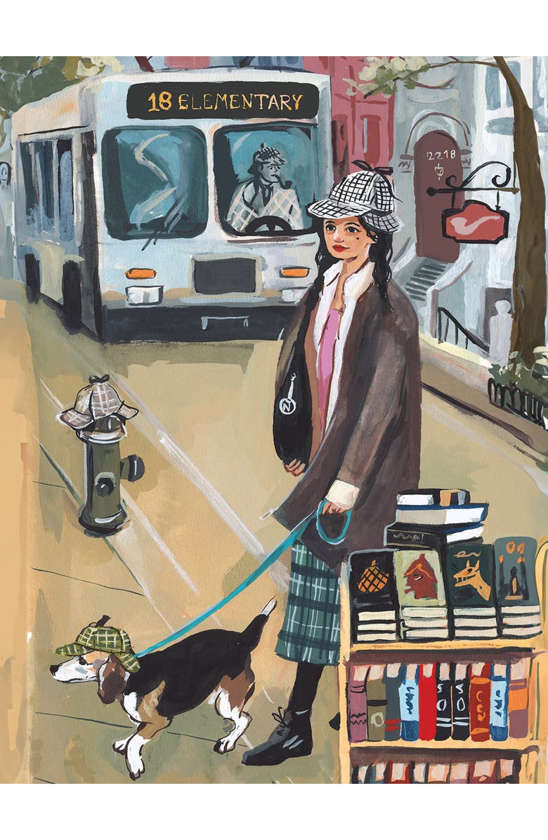 NEW YORK PUZZLE COMPANY Sherlock Hound 1000 Piece Puzzle, Alternate, color, NO COLOR