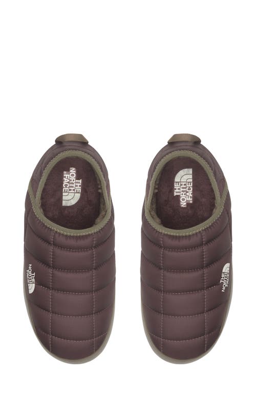 The North Face Brown Logo Loafers In Brown