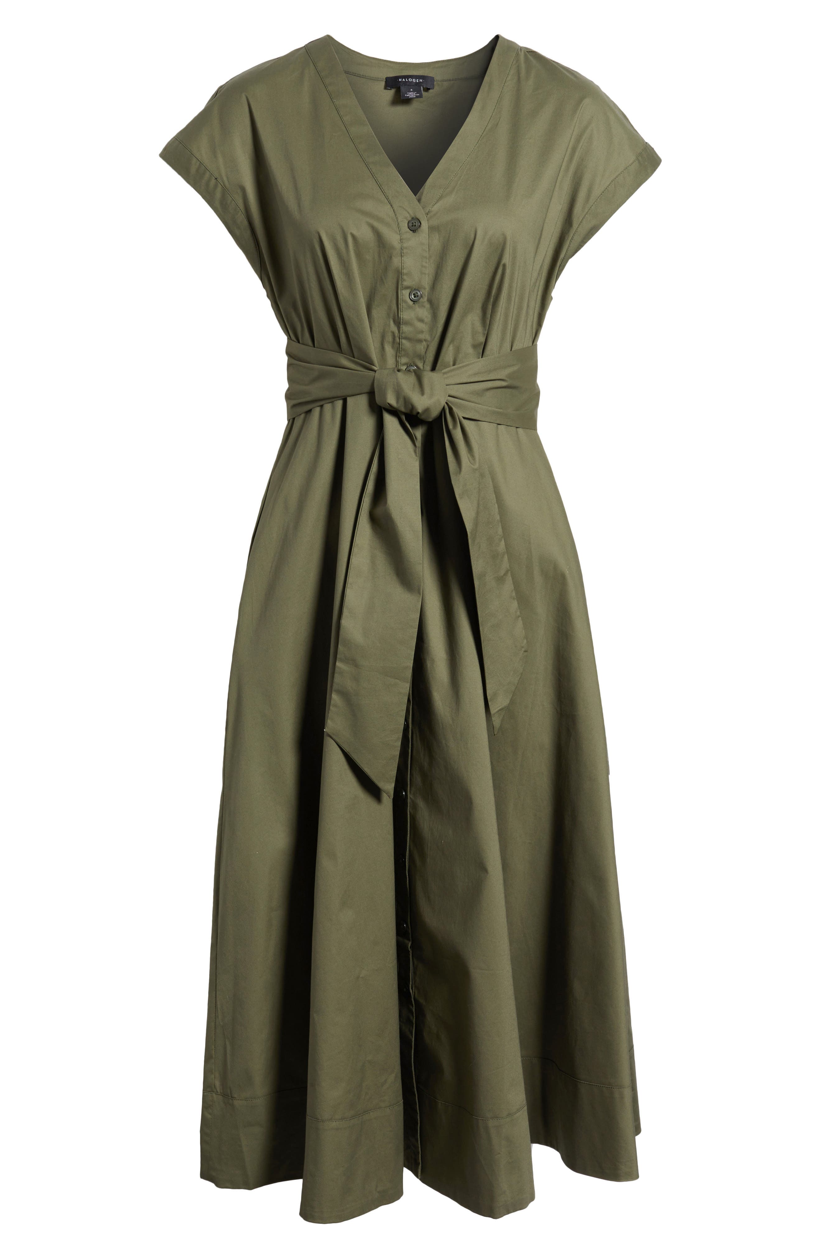 tie front a line dress Womens Tie Front Button Down A-Line Dresses Summer Spaghetti Strap Midi  Dress Floral Prints Blue L