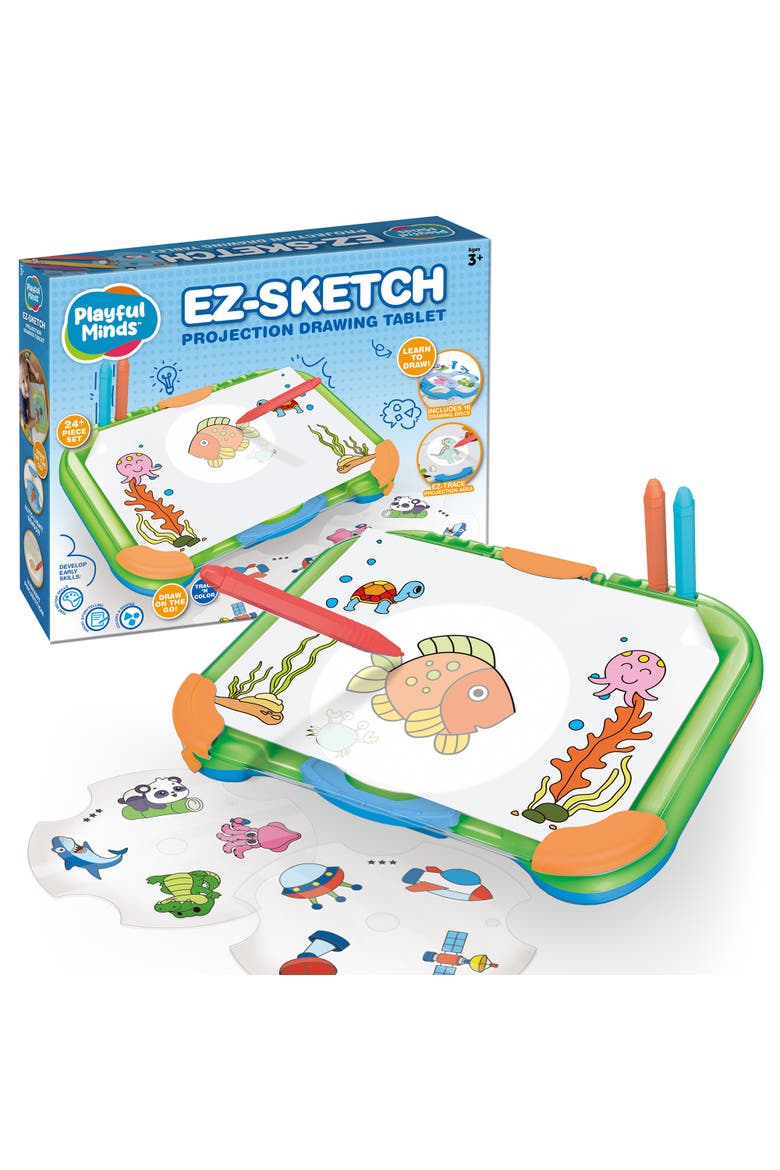 Ez Sketch Projector Drawing Tablet Trace and Color, Main, color, Multicolored