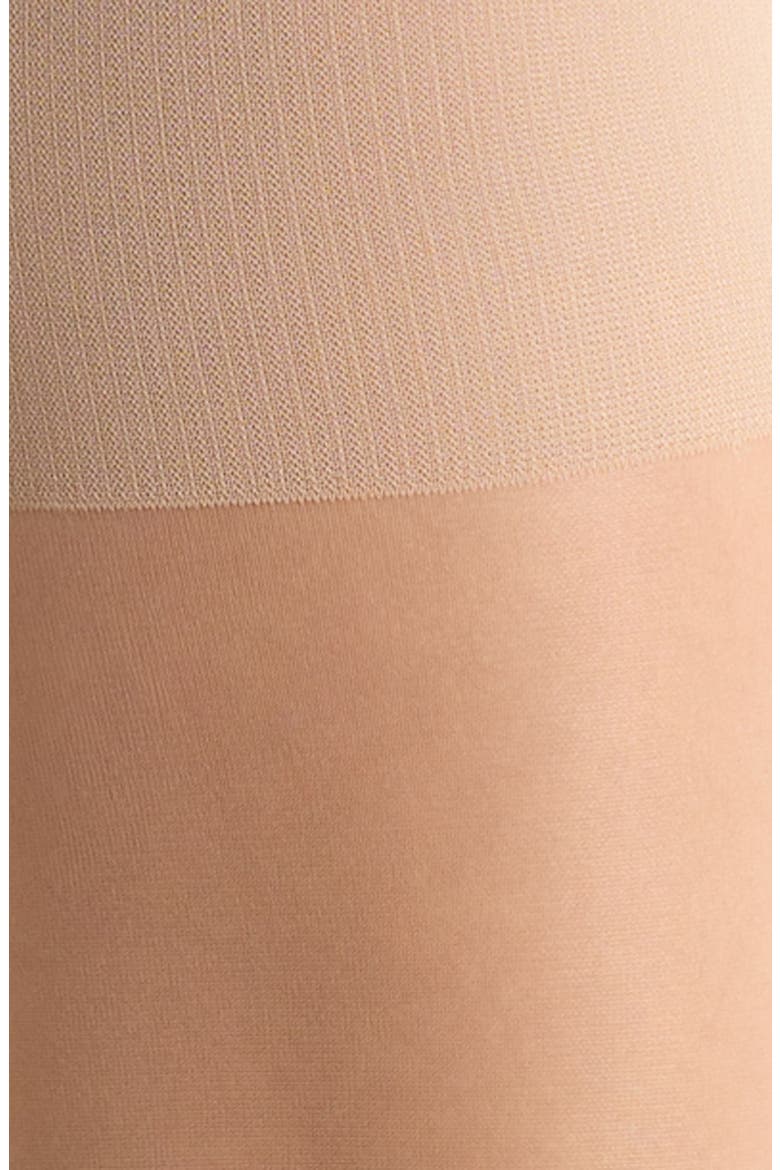 Everyday Sheer Control Top Tights, Alternate, color, TAUPE