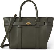 Mulberry Small Zipped Bayswater Leather Satchel