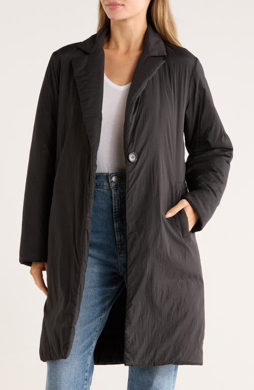 Bernardo Cloudweight Longline Coat In Black
